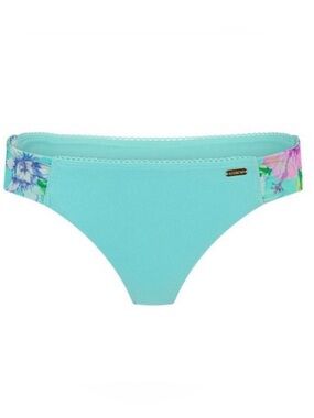 NEW Adore Me Women's Marseille Bikini Swimwear Bottom Aqua Splash Blue SIZE 1X